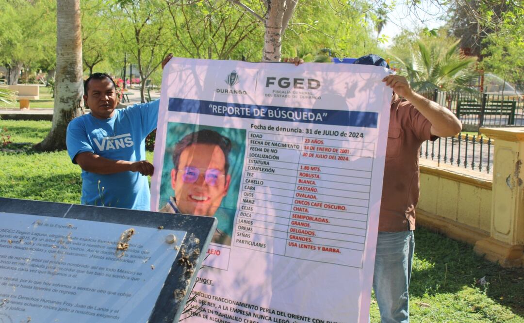 Familia de Pablo Jared pide a FGR atraiga caso de desaparición de su hijo; acusan omisión de autoridades. Foto: Especial