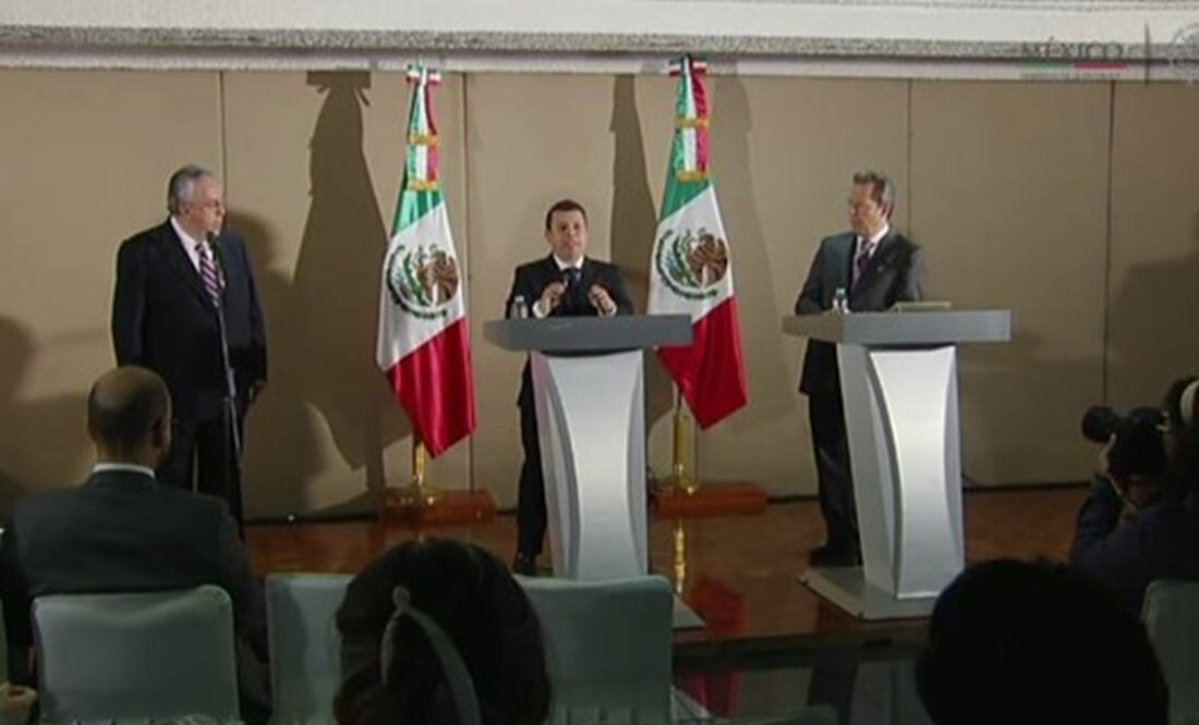 Humberto Castillejos, consejero jurídico del Ejecutivo. Foto: tomada de la TV