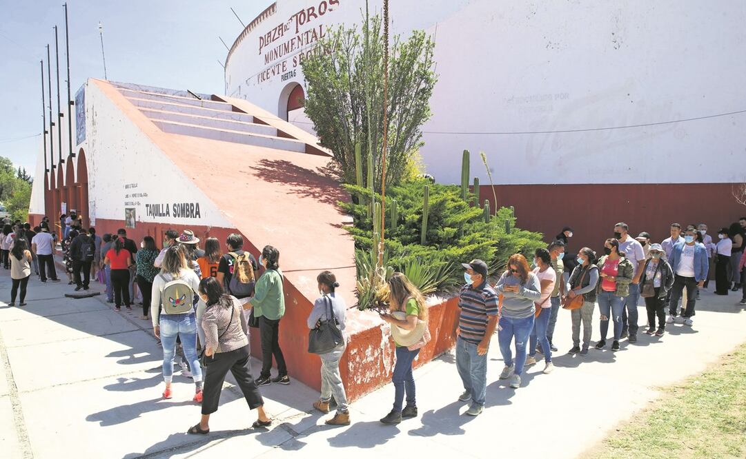 En Hidalgo, el flujo en las urnas osciló entre 45.3% y 48% de la población, pese a tratarse de la renovación de la gubernatura. Foto: Germán Espinosa/ EL UNIVERSAL