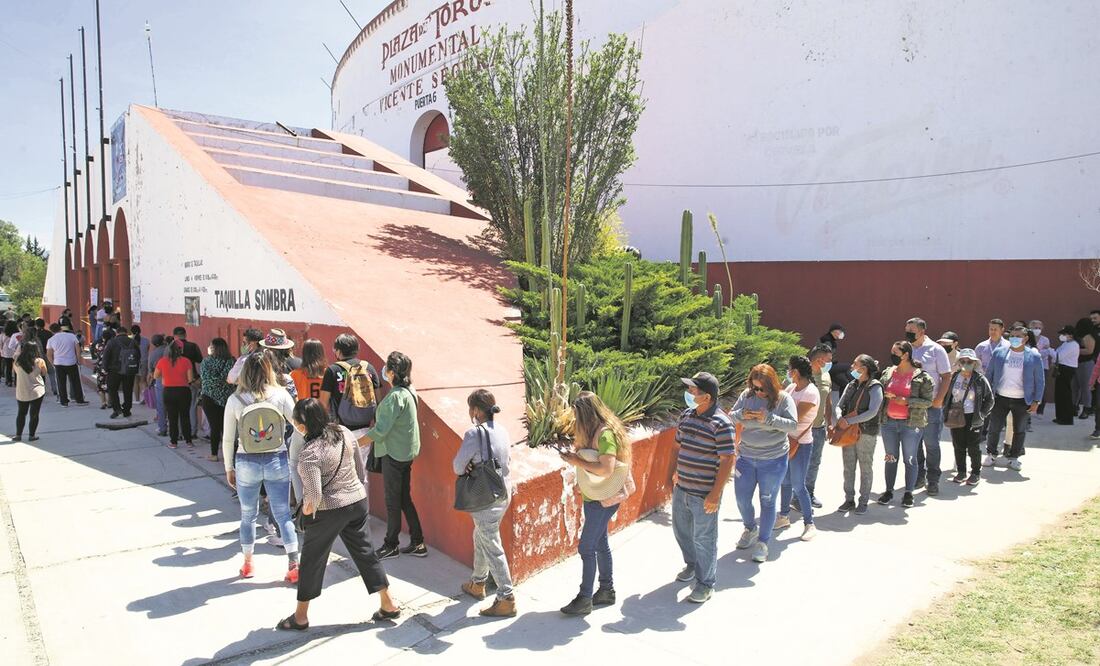 En Hidalgo, el flujo en las urnas osciló entre 45.3% y 48% de la población, pese a tratarse de la renovación de la gubernatura. Foto: Germán Espinosa/ EL UNIVERSAL