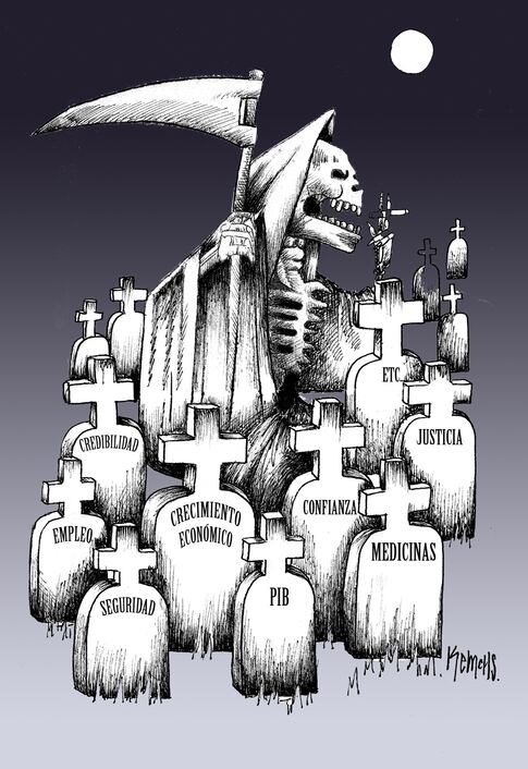 Muertes en la mitad del sexenio