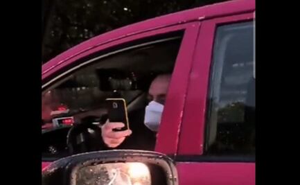 VIDEO: “Cuando te secuestren, a ver si es cierto”: Taxista de CDMX amenaza con secuestrar a conductor en Tlalpan