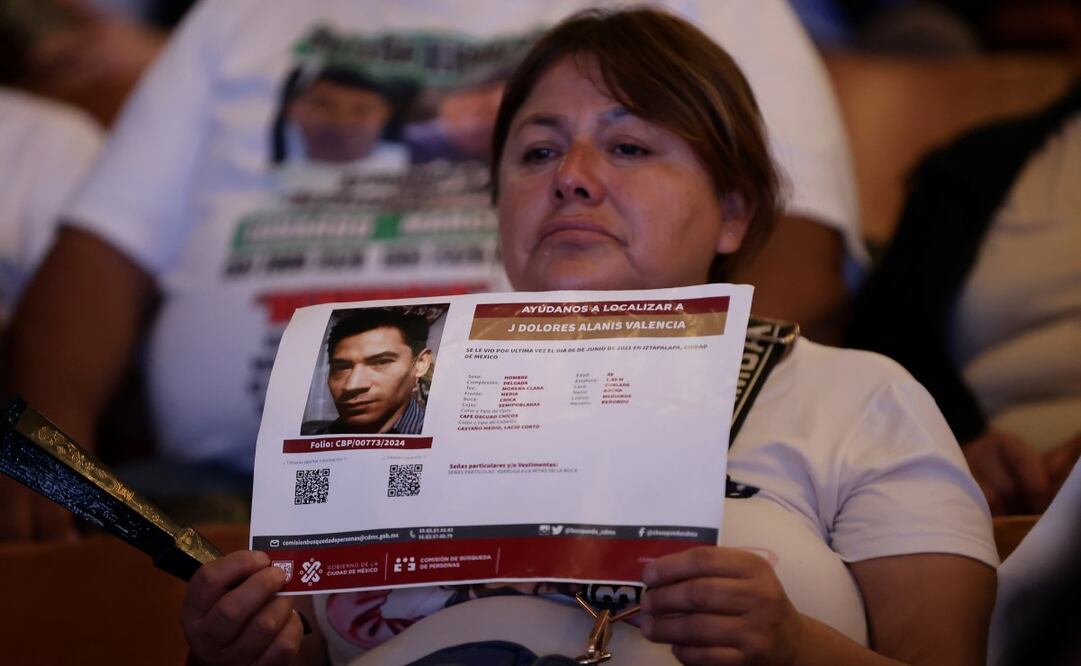Presentación de la estrategia de la Ciudad de México para la Búsqueda y Localización de Personas 2025-2030 en el Antiguo Colegio de San Ildefonso. Foto: Fernanda Rojas/ EL UNIVERSAL