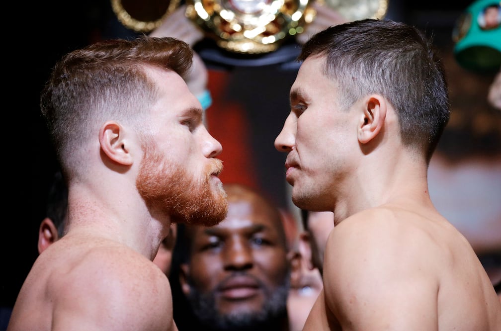 AP. Ceremonia de pesaje pelea septiembre