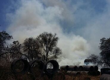 Controlan incendio en Cerro de la Estrella