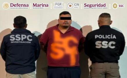 Cae "Ajenjo", jefe del Cártel Nuevo Imperio en alcaldía Azcapotzalco; fue detenido en Querétaro 