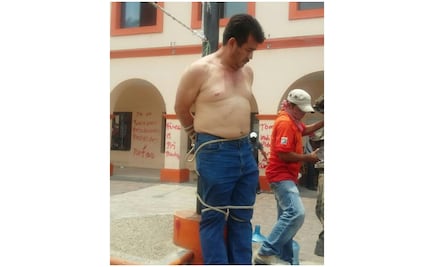 Amarran a funcionario en Chiapas 