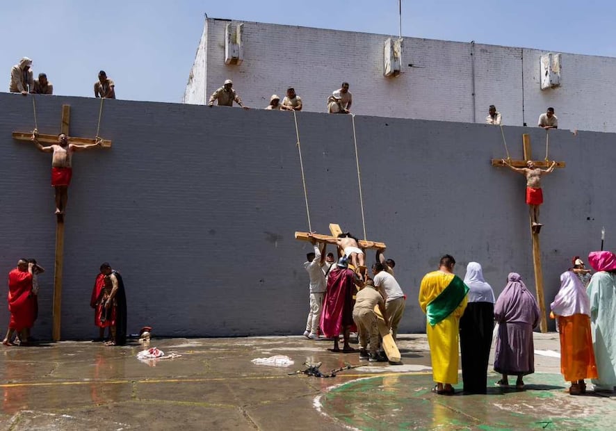Los actores que participaron en la puesta en escena, ensayaron por más de un mes durante dos horas diarias, tres días a la semana. Foto: Hugo Salvador / EL UNIVERSAL