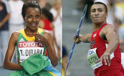 Eaton y Dibaba, atletas mundiales del año