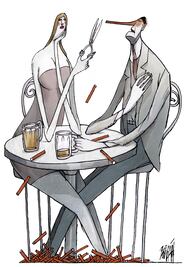 El alcohol y las mentiras