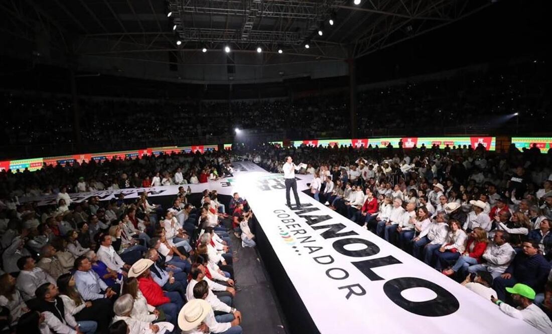 Manolo Jiménez, candidato del PRI-PAN-PRD a la gubernatura de Coahuila. Foto: Especial