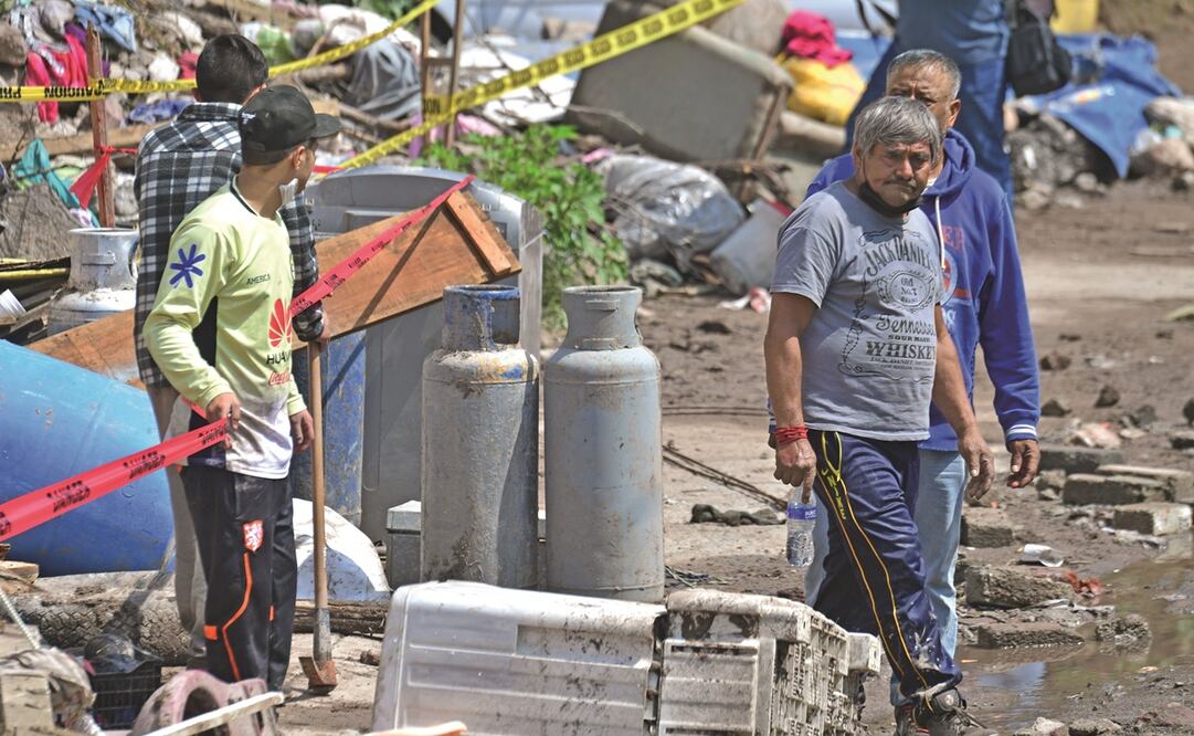 Desde el sábado las familias que habitaban casas en La Palma se mudaron a sitios que escogieron. Foto: Hugo García. EL UNIVERSAL