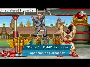 Cuando Gorbachov salió en el videojuego de Street Fighter II