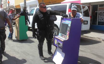 Decomisan 63 máquinas tragamonedas en Nezahualcóyotl
