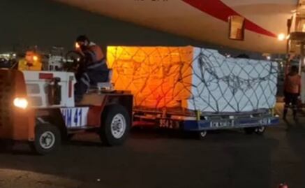 Arriban a México 150 mil vacunas Spunik V contra Covid-19