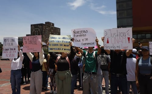 ¿Qué exigen los aspirantes aceptados en la UNAM que rechazan el examen de control?; esto dice su pliego petitorio