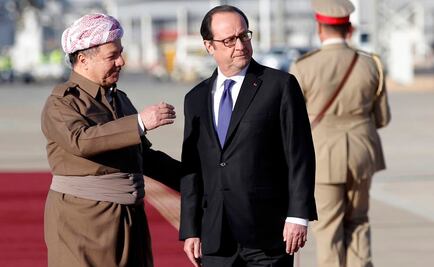Hollande visita Irak para apoyar la ofensiva contra yihadistas
