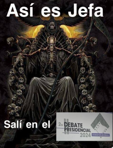 Memes Segundo Debate Presidencial . Foto: Captura de pantalla