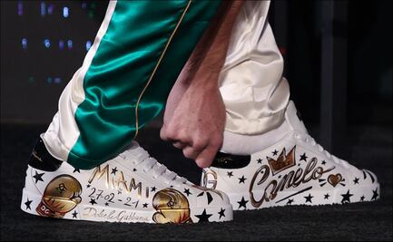 ¿Cuánto cuestan los tenis personalizados del 'Canelo' Álvarez?