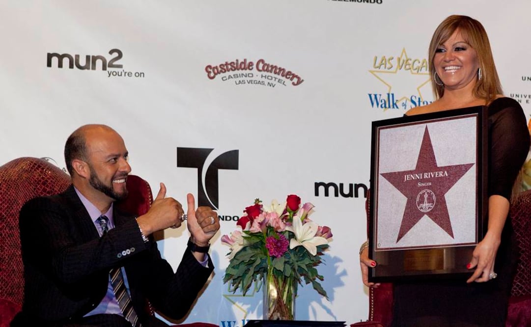 Jenni Rivera estuvo casada con el beisbolista Esteban Loaiza. FOTO: AP.