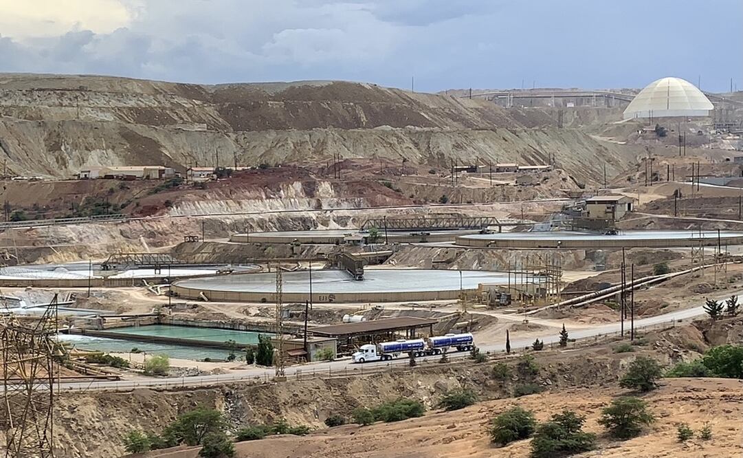Mina Buena Vista del Cobre en Cananea, Sonora. FOTO: Amalia Escobar