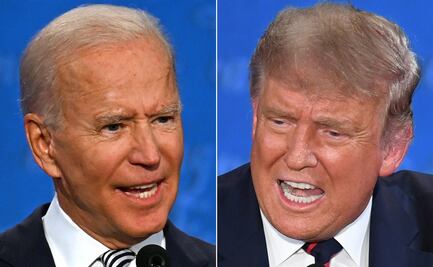 Entre descalificaciones, Biden y Trump libran duelo rumbo a elecciones en EU