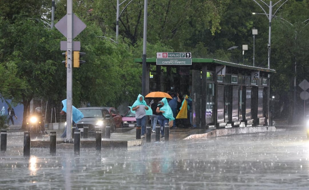 Lluvias dejan más de 13.6 millones de metros cúbicos de agua en CDMX. Foto: Valente Rosas