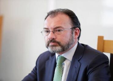 “Fake news”, dice Videgaray; niega haber reescrito discurso de Trump