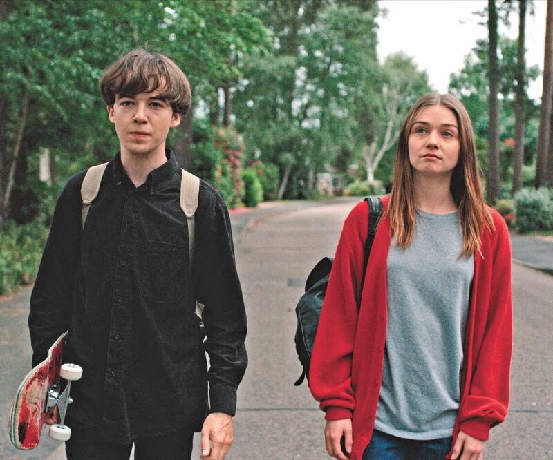 THE END OF THE F***ING WORLD. Reino Unido. El drama de humor negro sobre un joven psicópata que conquistó en 2017, regresa hoy con una segunda temporada.FOTOS: NETFLIX