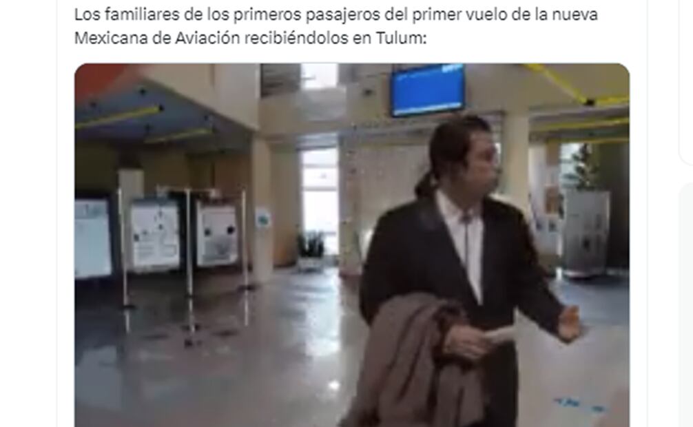 Memes Mexicana de Aviación. Foto: Captura de pantalla