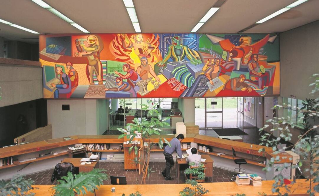 Se localiza en la Biblioteca Enzo Levi, de la División de Estudios de Posgrado de la Facultad de Ingeniería. Foto: UNAM 