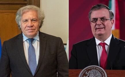 Bolivia y Argentina respaldan a Ebrard en choque con Almagro
