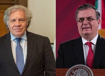 Bolivia y Argentina respaldan a Ebrard en choque con Almagro