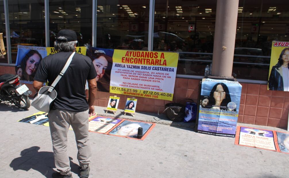 A 21 años de la desaparición de Adela Yazmín. Foto: Especial