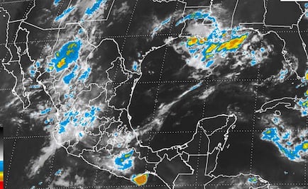 Dominarán lluvias en el territorio nacional