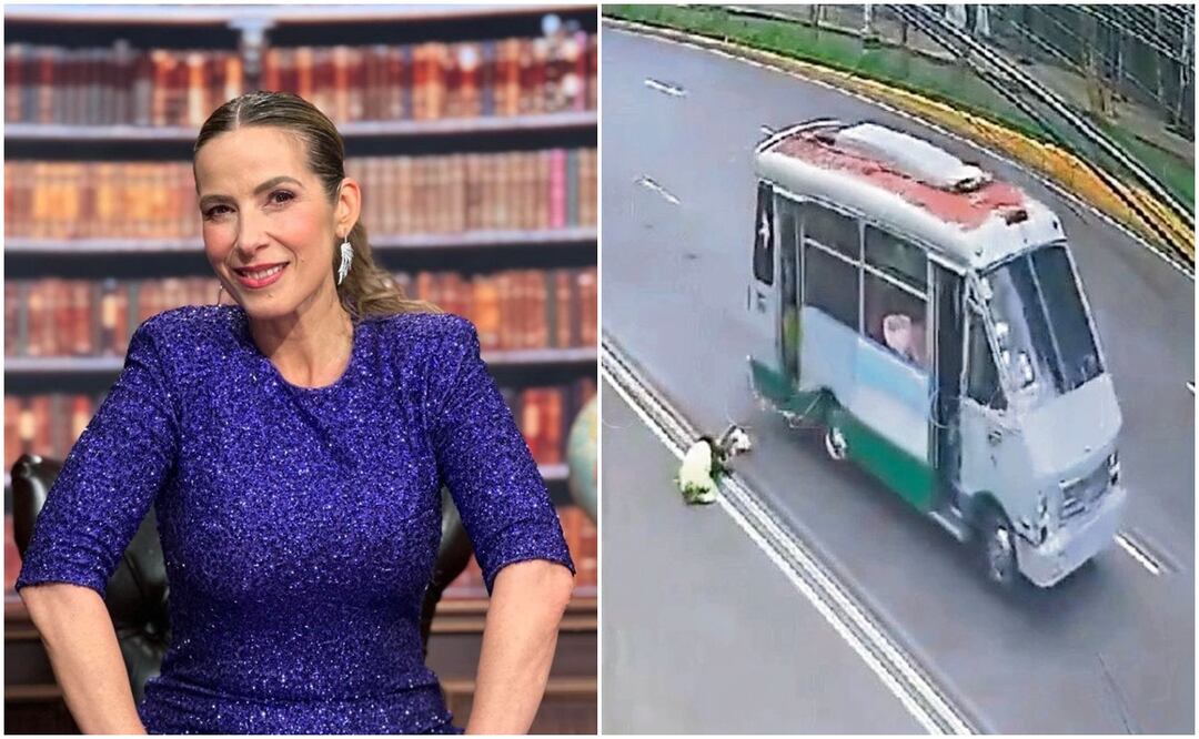 Las impresionantes imágenes del chofer dándose a la fuga, desataron el repudio de los internautas. Fotos: Redes Sociales / Especial