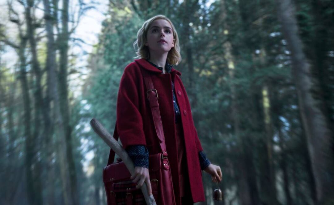 Kiernan Shipka es la protagonista de "Chilling Adventures of Sabrina" FOTO: TWITTER