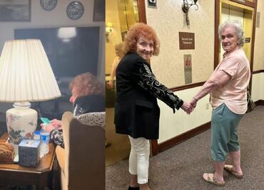 "Quiero verla por última vez": mujer de 94 años cruzó todo EU para reunirse con su hermana