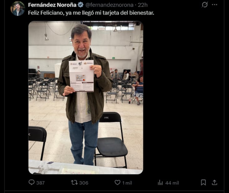 Gerardo Fernández Noroña, senador de Morena. Foto: captura de pantalla