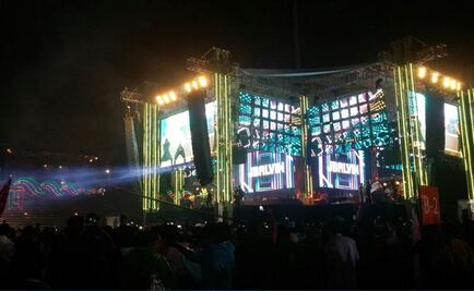 Celebran Grito con la Arrolladora en el Zócalo