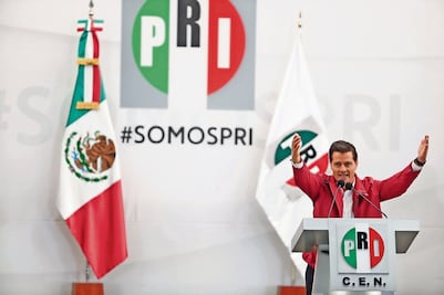 Peña Nieto pone freno a aspirantes del PRI a 2018