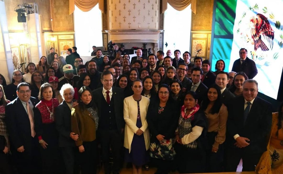 Sheinbaum atiende a ONG migrante en Washington; Relaciones Exteriores dará seguimiento a detenciones.
Foto: Especial.