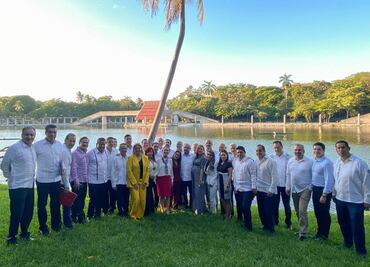 "Iniciamos una nueva etapa en la Conago", dice Fayad tras encuentro con AMLO