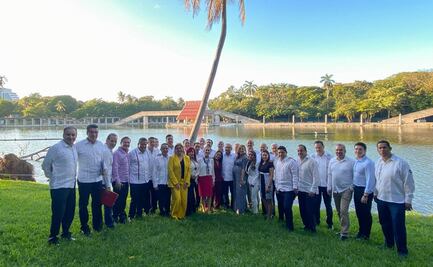 "Iniciamos una nueva etapa en la Conago", dice Fayad tras encuentro con AMLO