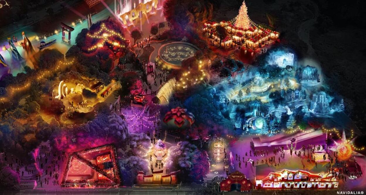 Navega en un río junto con los 3 Reyes Magos en Navidalia / Foto: Alteacorp