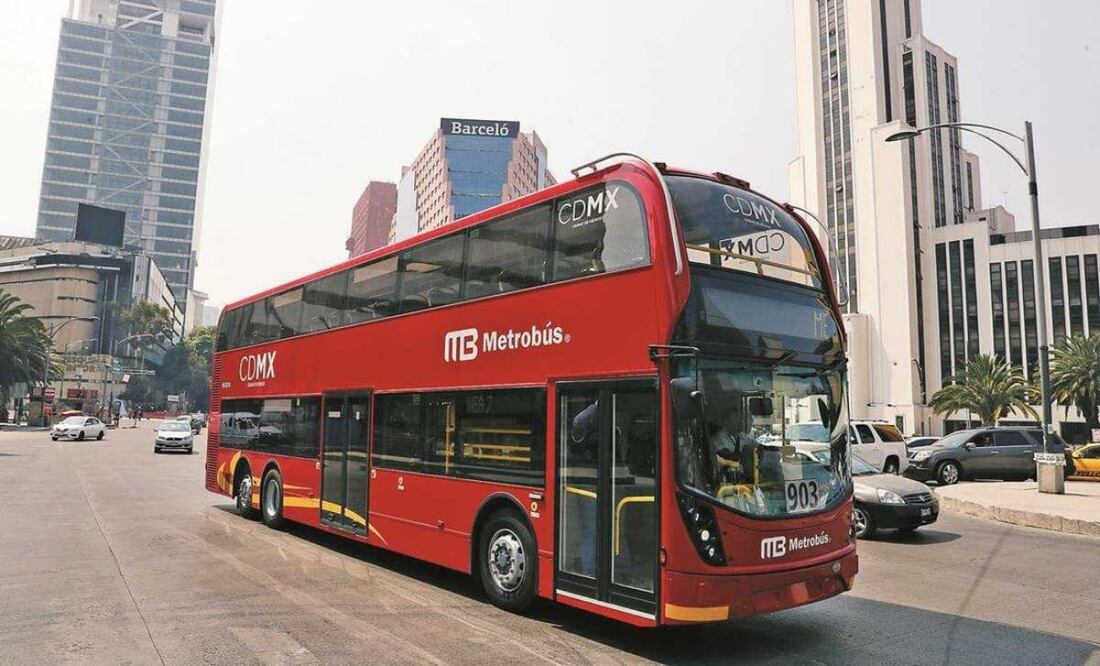 Metrobús CDMX. Foto: Archivo EL UNIVERSAL
