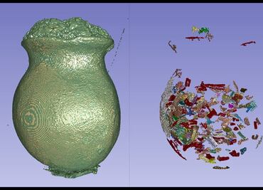 Tecnología 3D ayuda a reconstruir hallazgos arqueológicos