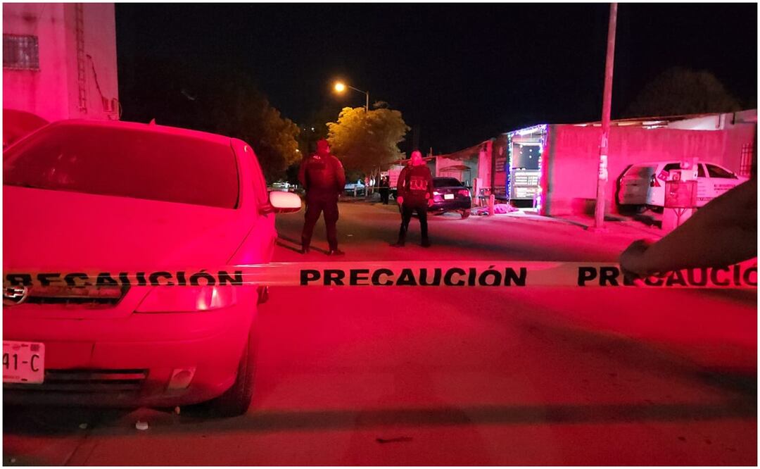 Asesinan a dos hombres en distintos puntos de Culiacán. Foto: Cortesía