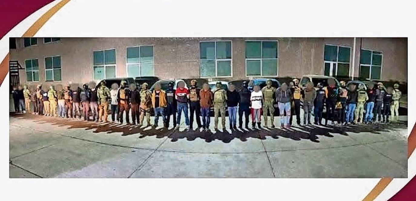 Los presuntos integrantes de grupos criminales operaban en la zona sur de Hidalgo. Foto Especial