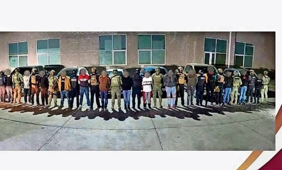 Los presuntos integrantes de grupos criminales operaban en la zona sur de Hidalgo. Foto Especial